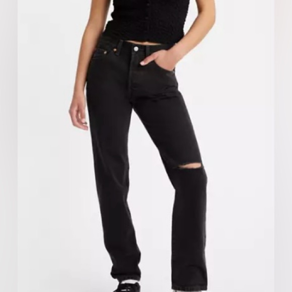 NWT 501® '81 Women's Jeans Black Concrete Ice 28W x 33L